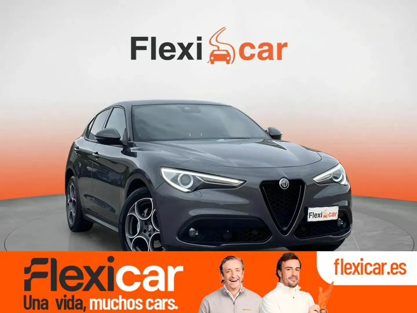 Alfa Romeo Stelvio 2.2 Diesel 118kW (160cv) SPRINT RWD Gris - 1
