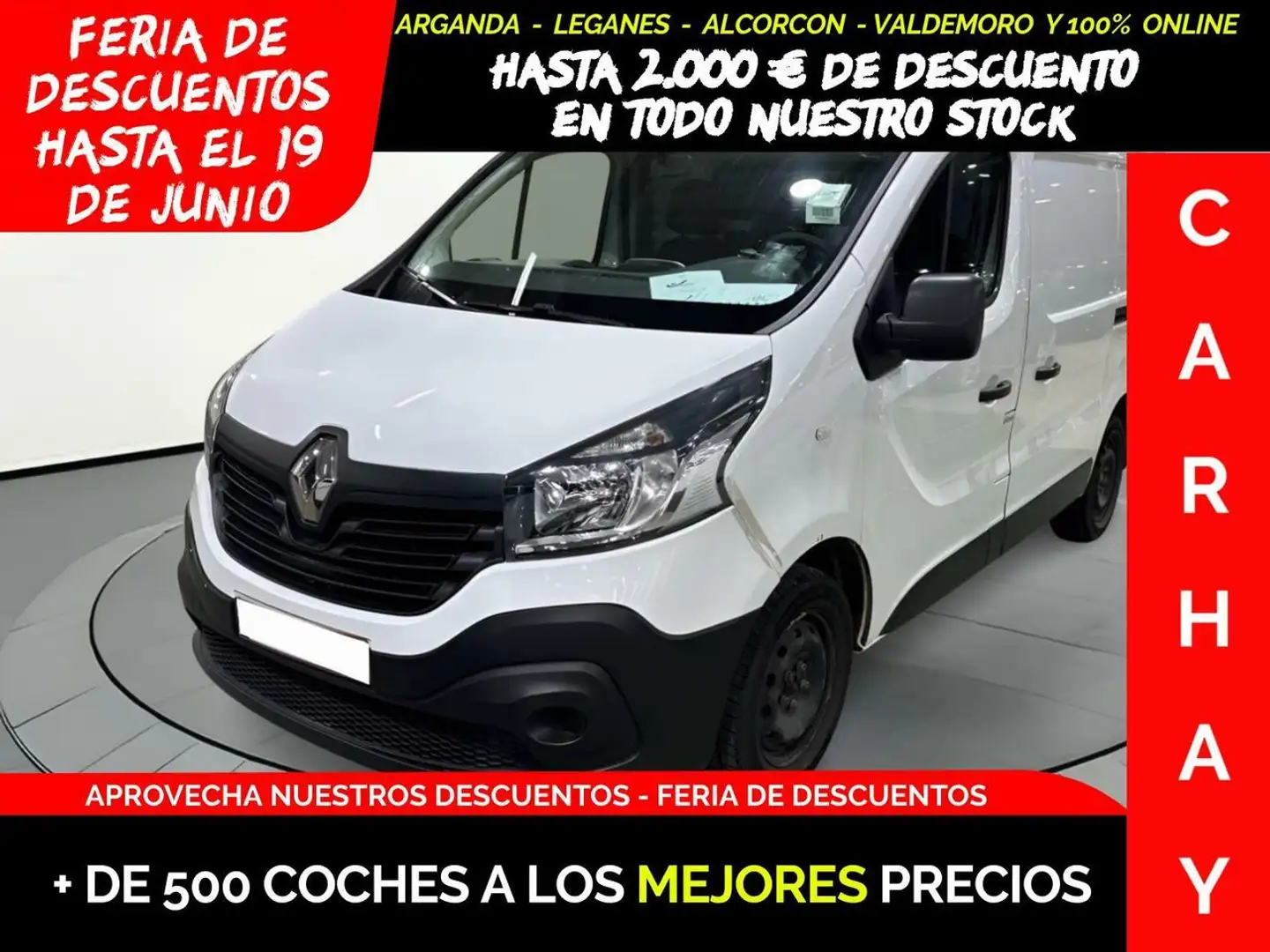 Renault Trafic 1.6 dCi 29 L1H1 Grand Confort Blanc - 1