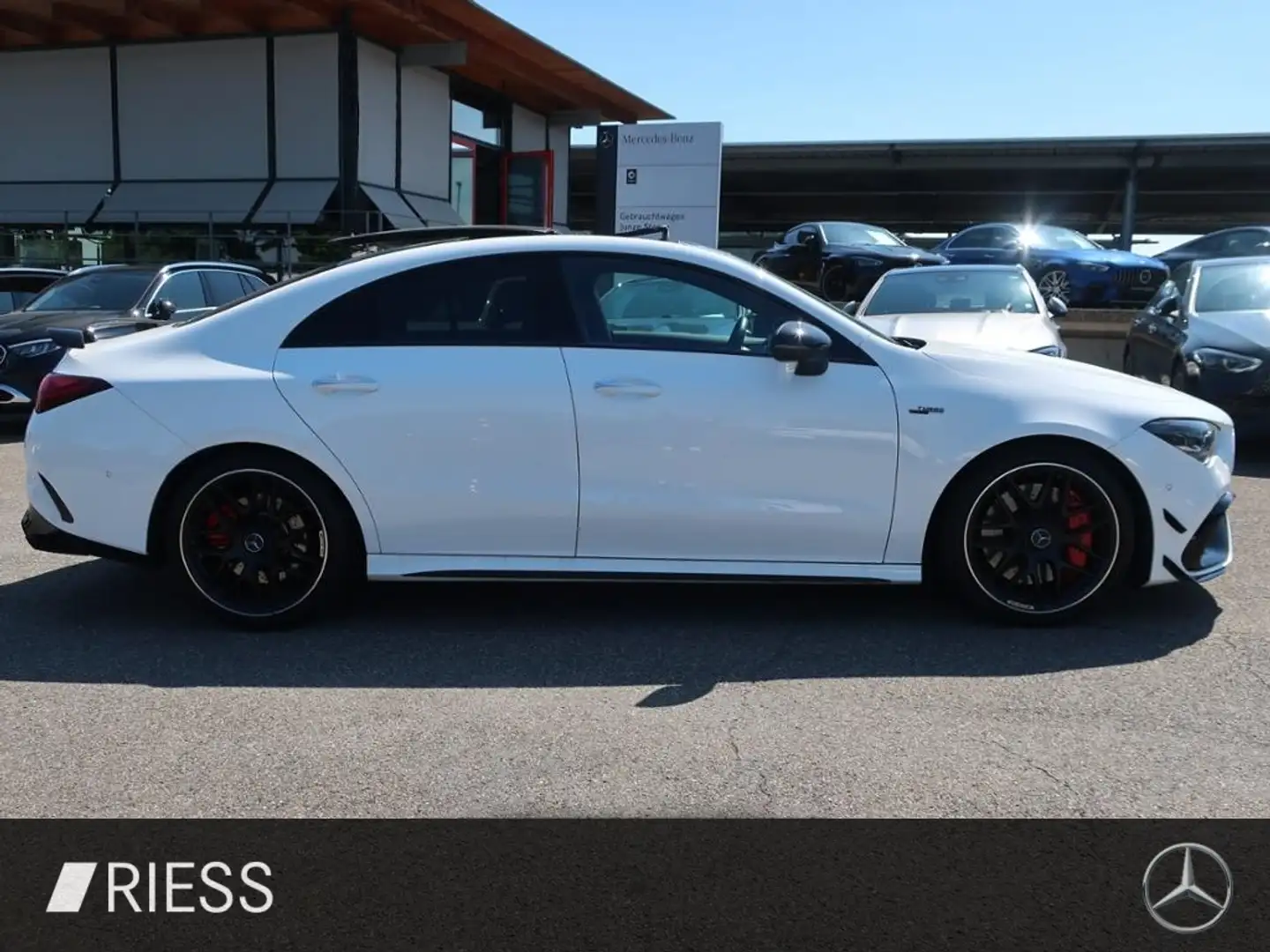 Mercedes-Benz CLA 45 AMG S 4M CP PANO AEROPLUS NGHT II REALSOUND Biały - 2