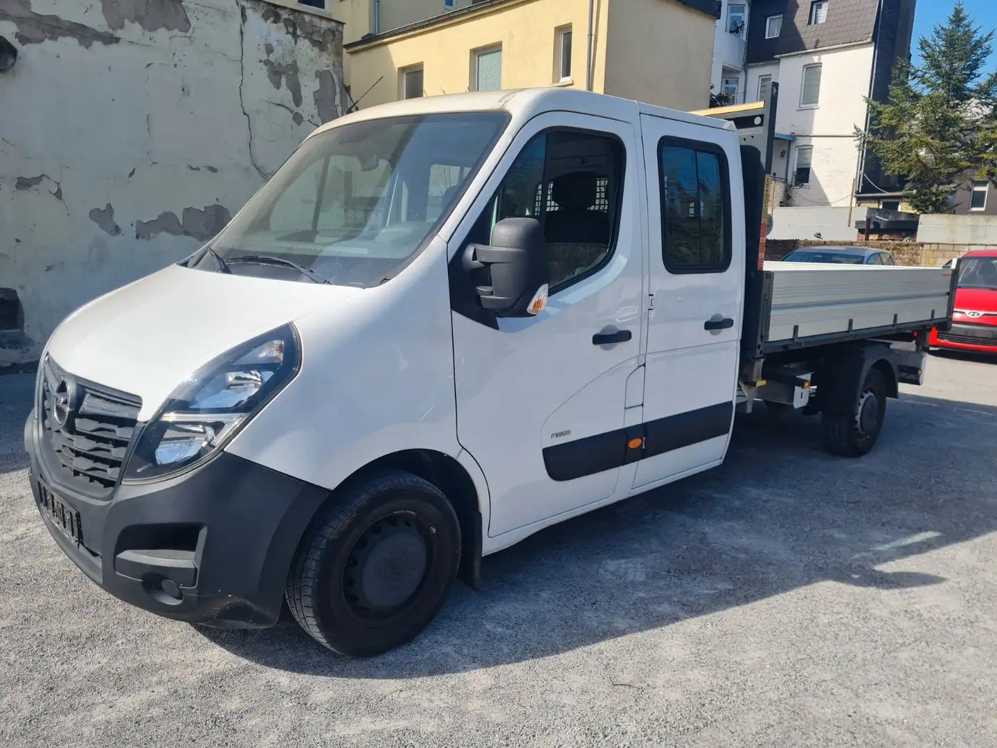 Opel Movano BA Kipper Doppelkabine Weiß - 1