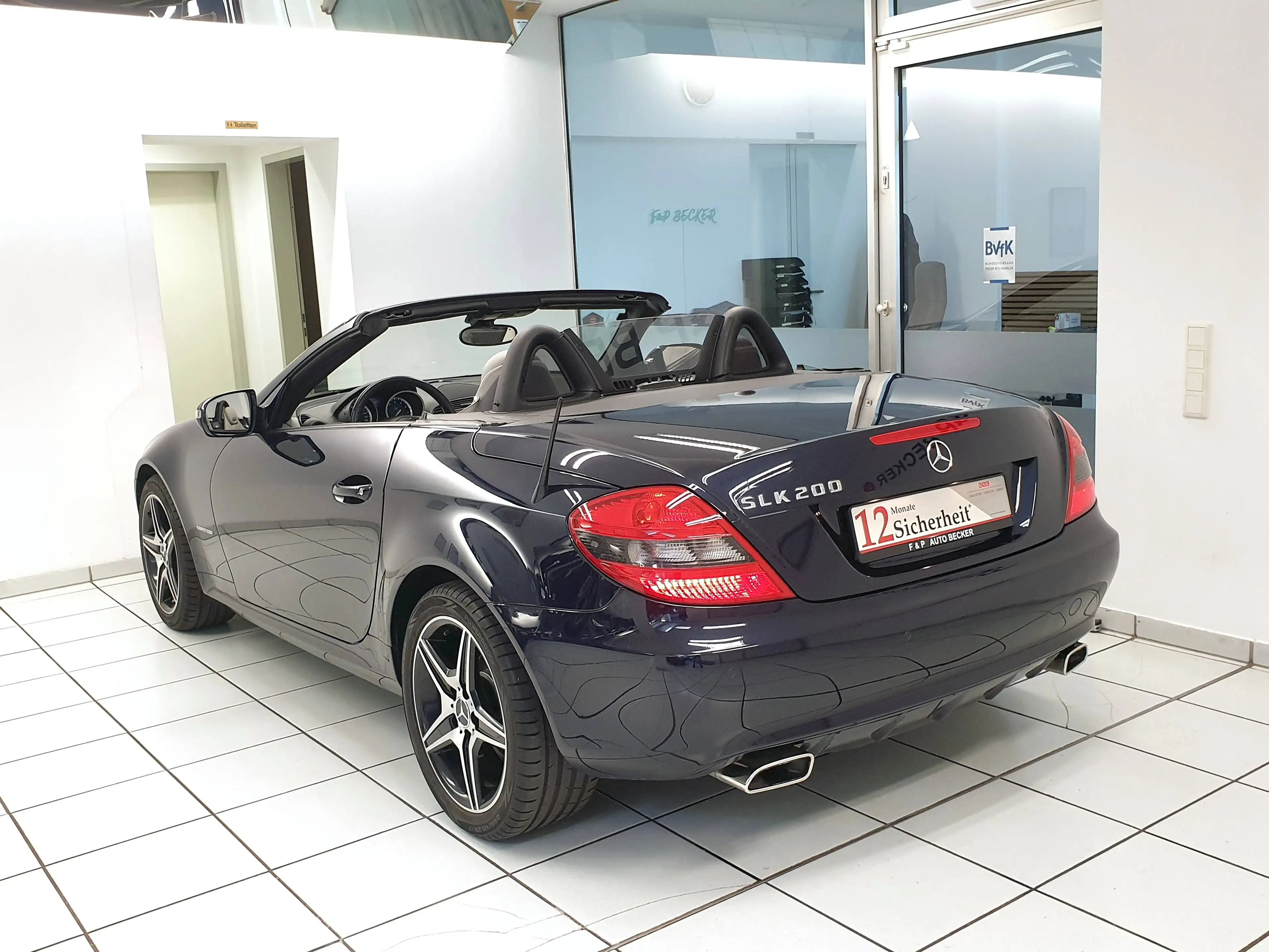 Mercedes-Benz SLK 200 SLK 200 Kompressor Aut. Scheckheft MB Leder Navi — photo 8