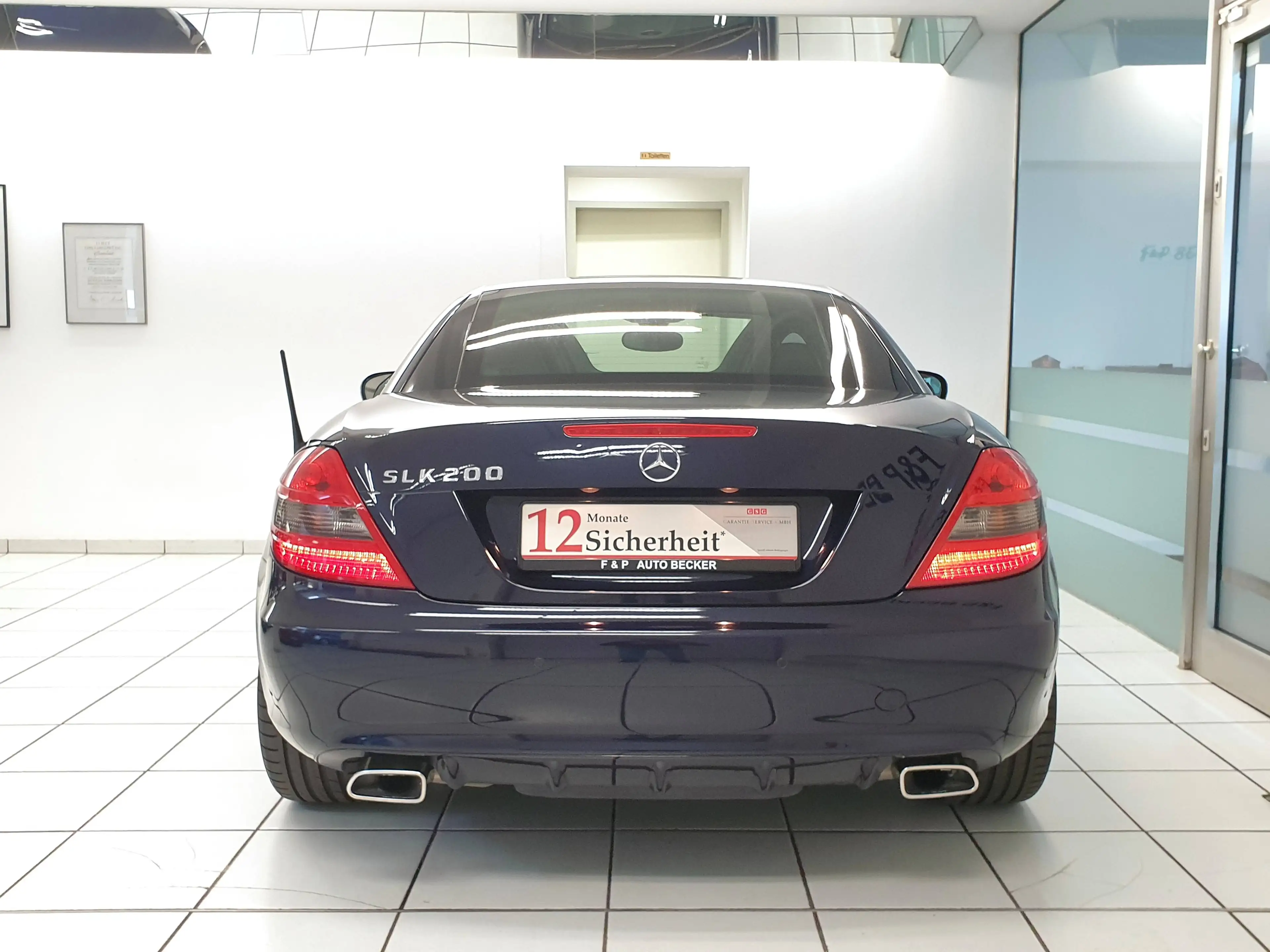 Mercedes-Benz SLK 200 SLK 200 Kompressor Aut. Scheckheft MB Leder Navi — photo 6