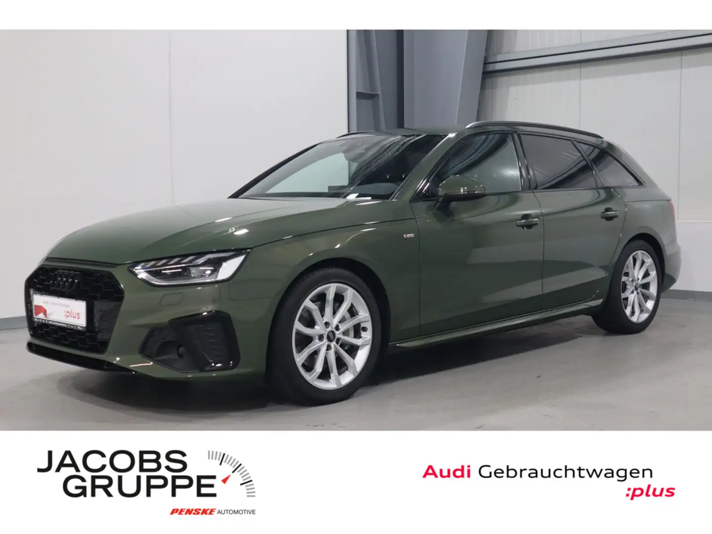 Audi A4 Avant 40 TFSI S line Matrix*Sportsitze*SH Grün - 1