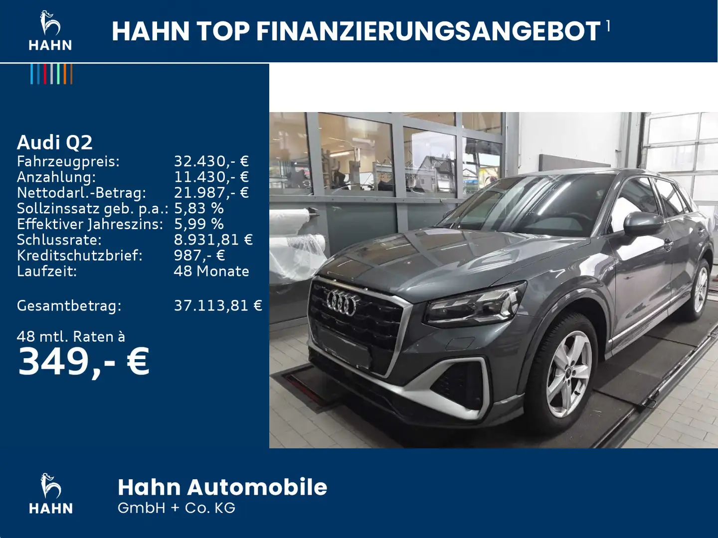 Audi Q2 35 TFSI S-tronic S line Matrix Navi CAM Sitzh Grau - 2
