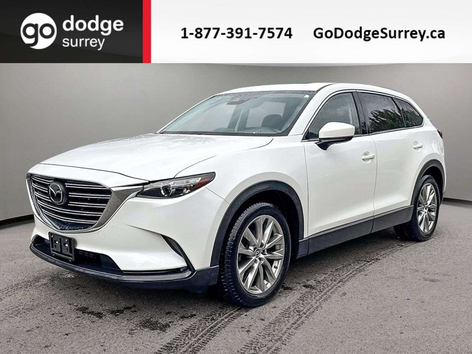 2019 Mazda CX-9 GS-L + AWD/LEATHER/BLIND-SPOT/SUNROOF/7-SEATER/REA