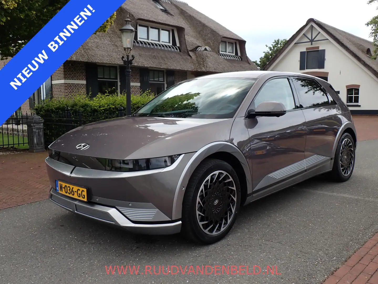 Hyundai IONIQ 5 Lounge 73kWh ACC/VENTILATIE/HEADUP/360*CAMERA Grijs - 1