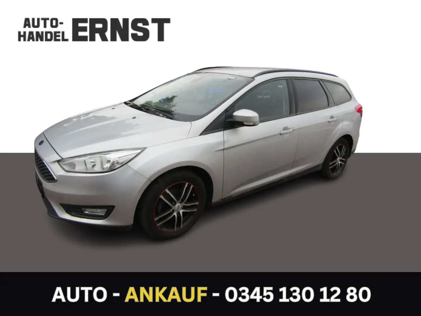 Ford Focus Turnier Zilver - 1