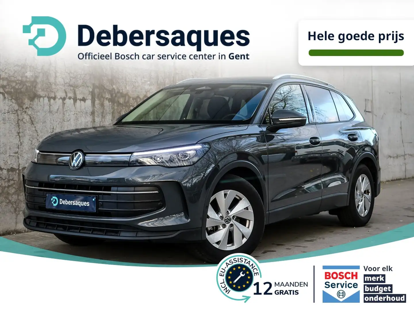 Volkswagen Tiguan 1.5 TSI DSG WEGDRAAIBARE TREKHAAK CAMERA ACC 150pk Gris - 1