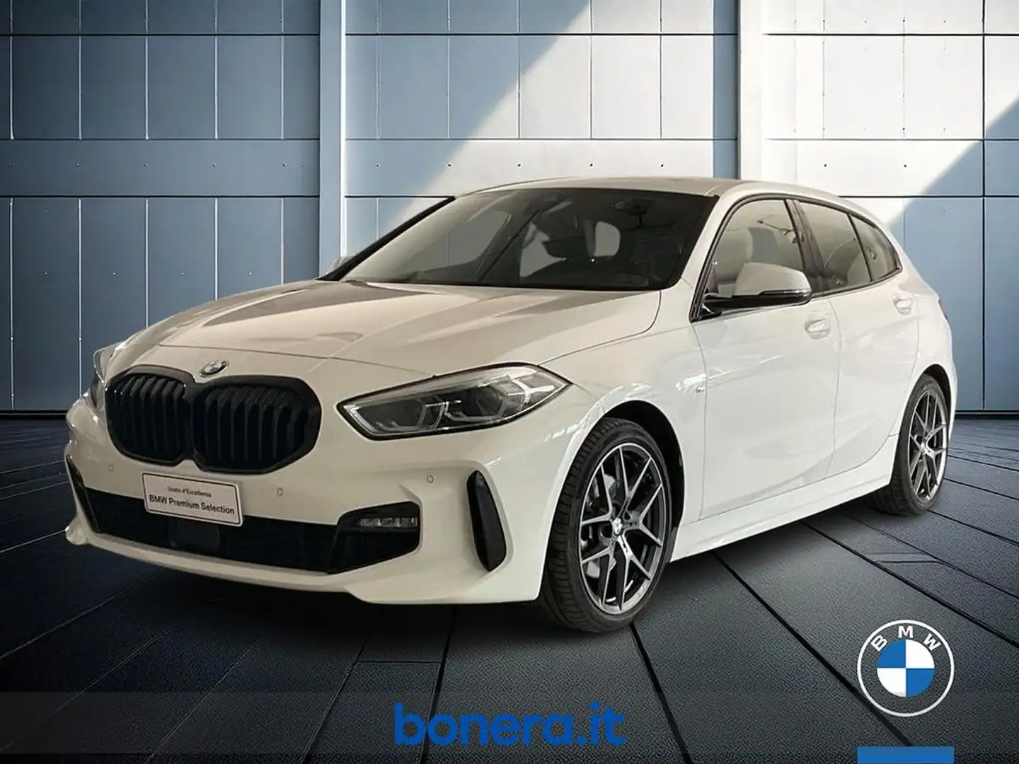 BMW 118 d Msport auto Bianco - 1