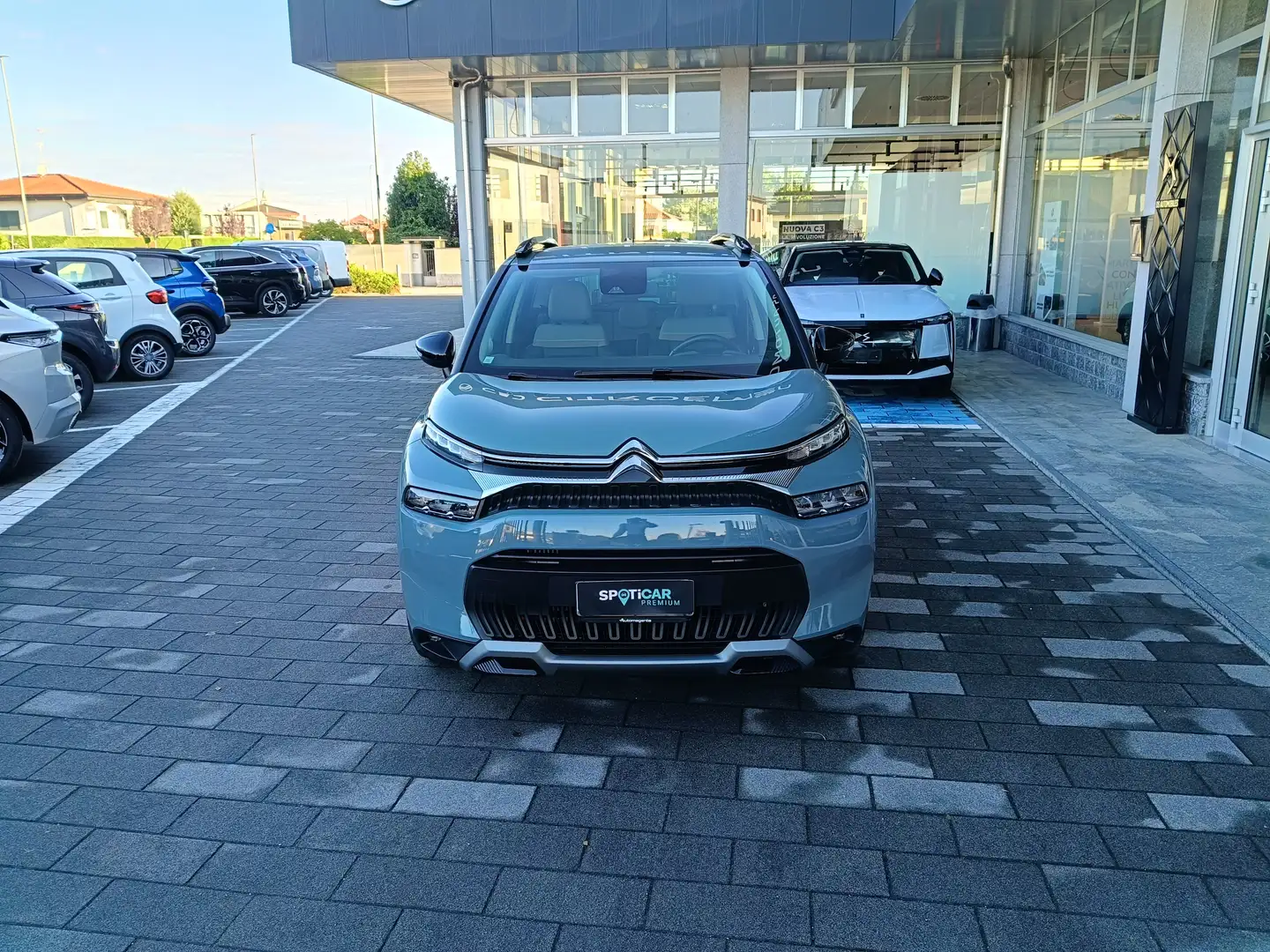 Citroen C3 Aircross 1.2 Puretech 110cv SHINE USATO GARANTITO Vert - 2