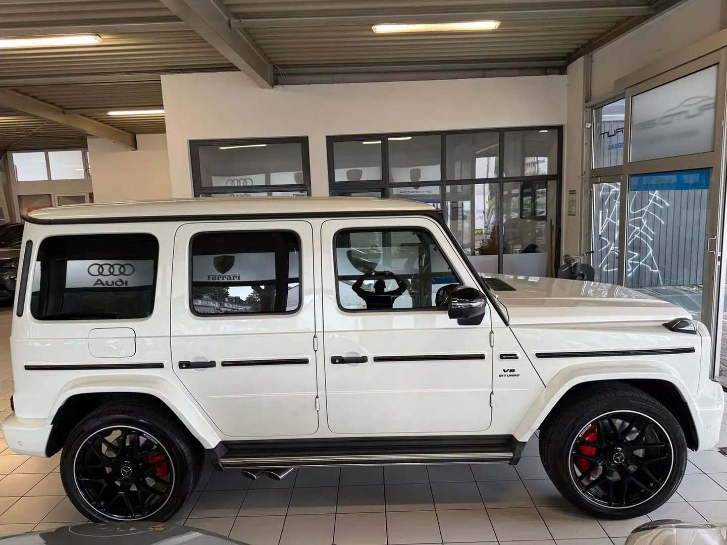 Mercedes-Benz G 63 AMG DISTRO.BURMES/SCHIEBE/SITZKÜHL/MB GARANTIE Weiß - 2