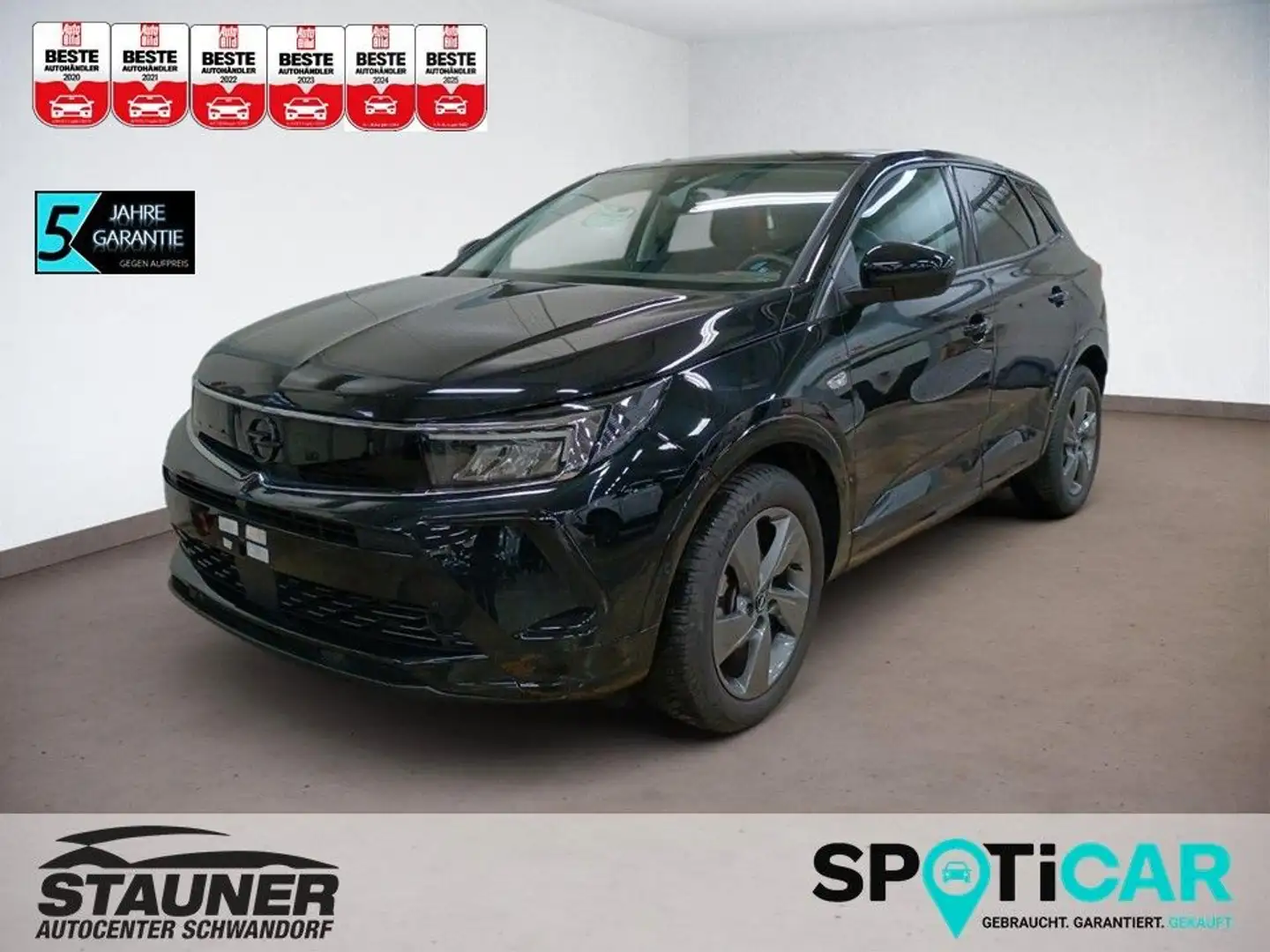 Opel Grandland X Grandland GS 1.2 Turbo S/S 6G 130PS *KAMERA*PDC* Schwarz - 1
