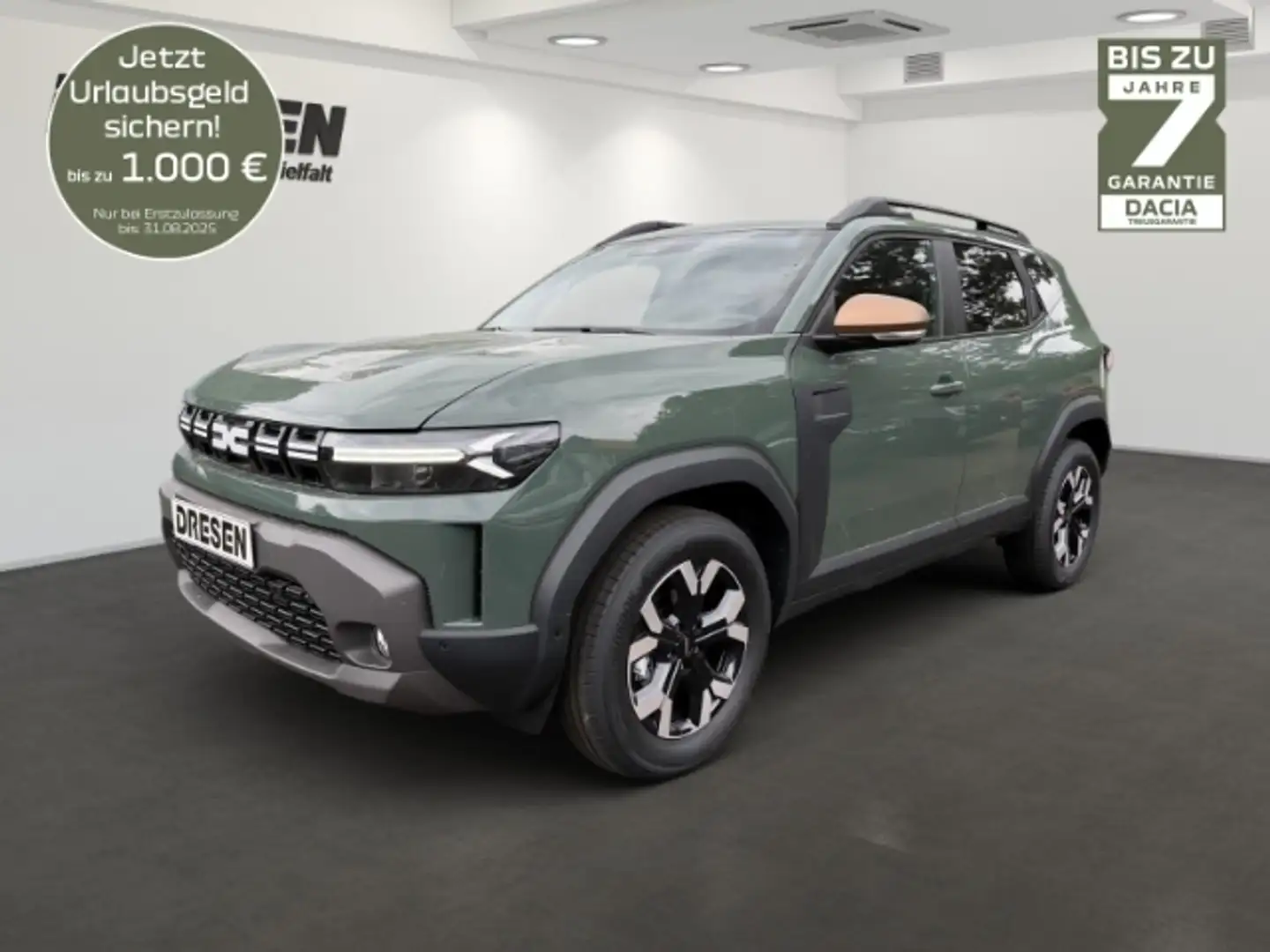 Dacia Duster Neuer Extreme Mild Hybrid 130+Digitales Cockpit+Ap Зелений - 1