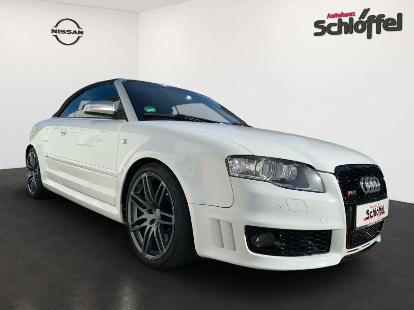 Audi RS4 Cabriolet Blanc - 2