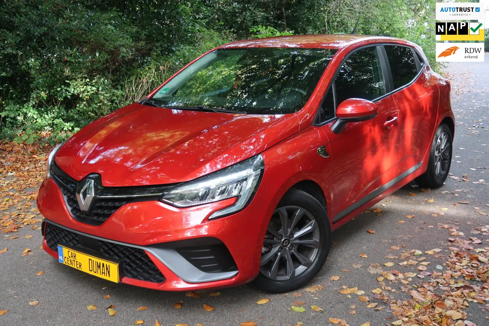Renault Clio 1.0 TCe RS Line Navi Clima Cruise Stoelverwarming Rood - 1