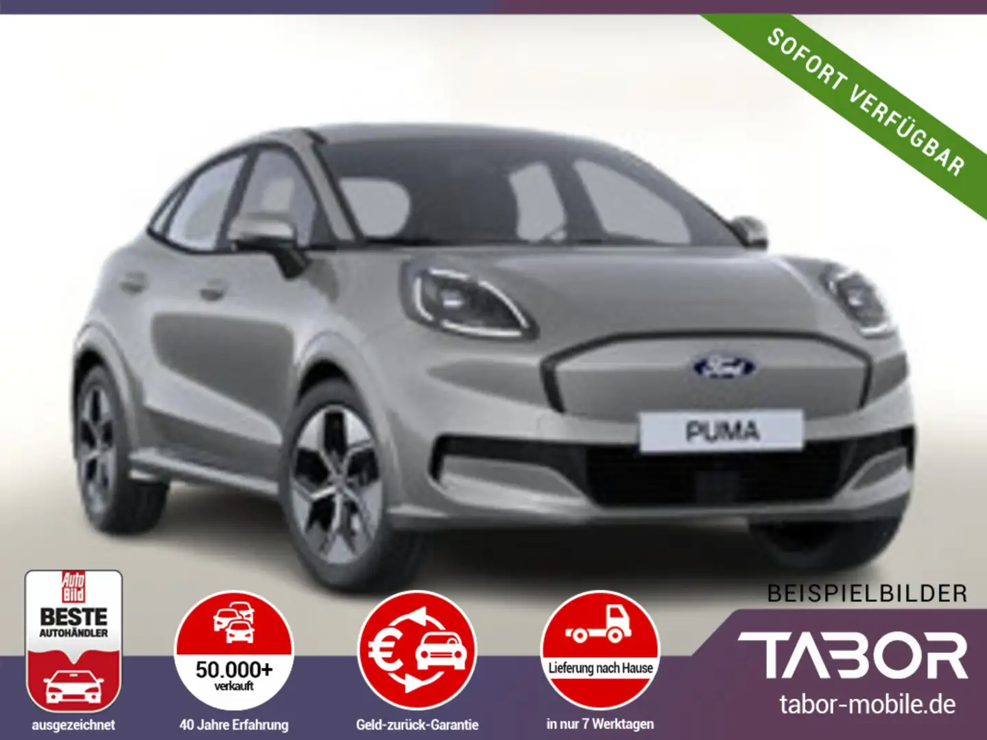 Ford Puma Gen-E Gen-E 43 kWh 168 WinterP LED Nav UVP-29%* Argintiu - 1