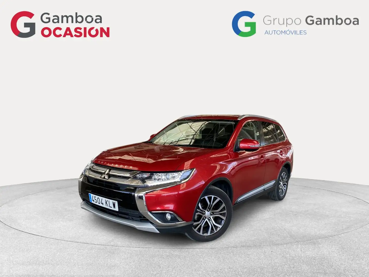 Mitsubishi Outlander 200 MPI Motion 2WD 5pl. CVT Red - 1