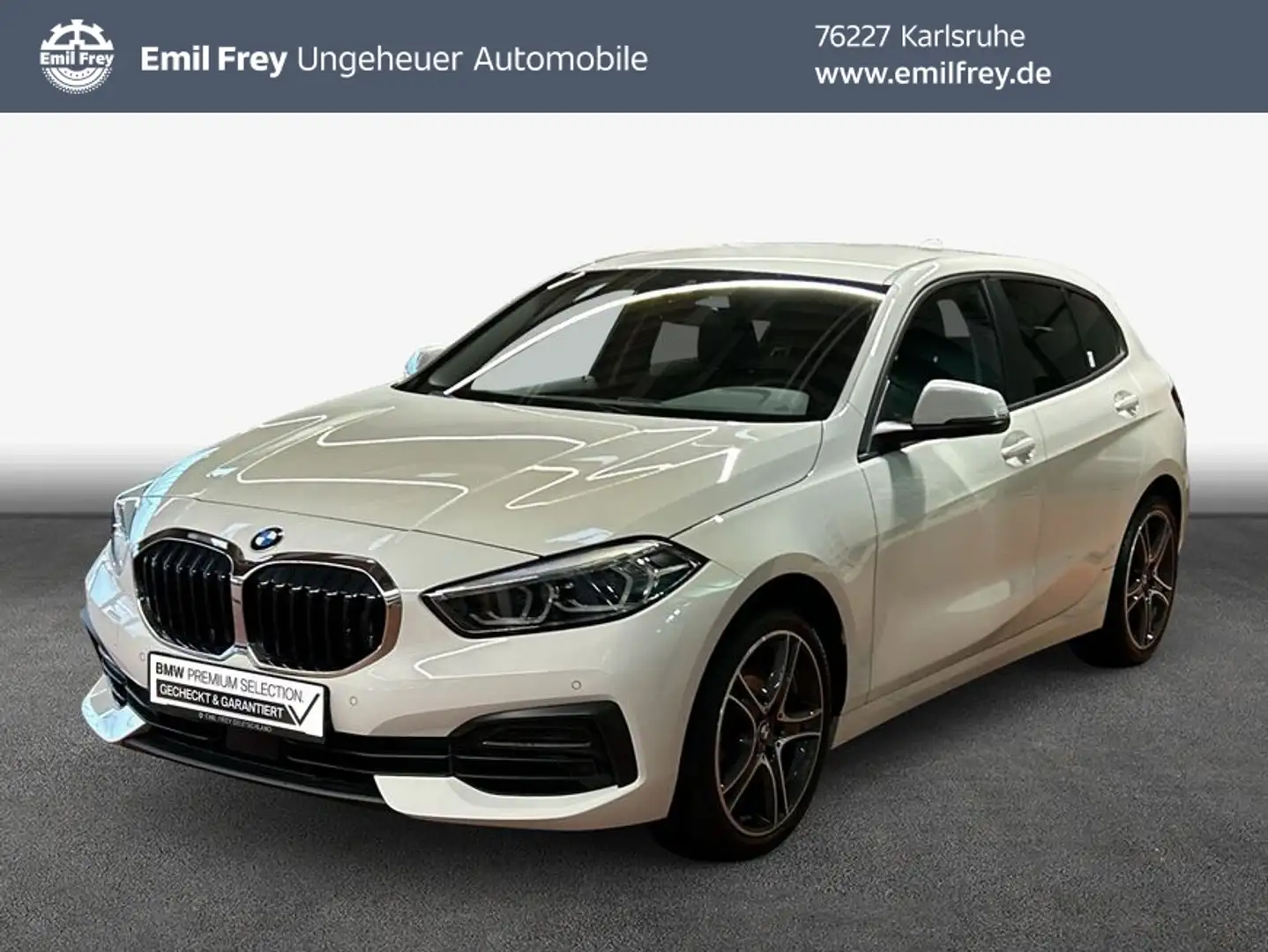 BMW 118 i Advantage *PDC*SHZ* Weiß - 1