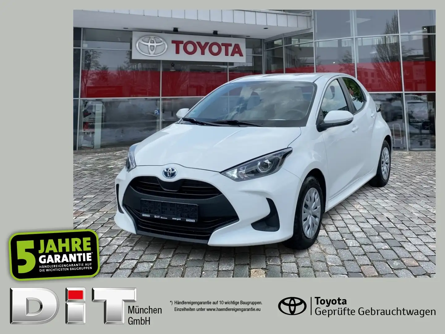 Toyota Yaris 1.5 Hybrid Business Edition *Automatik,uvm* Wit - 1