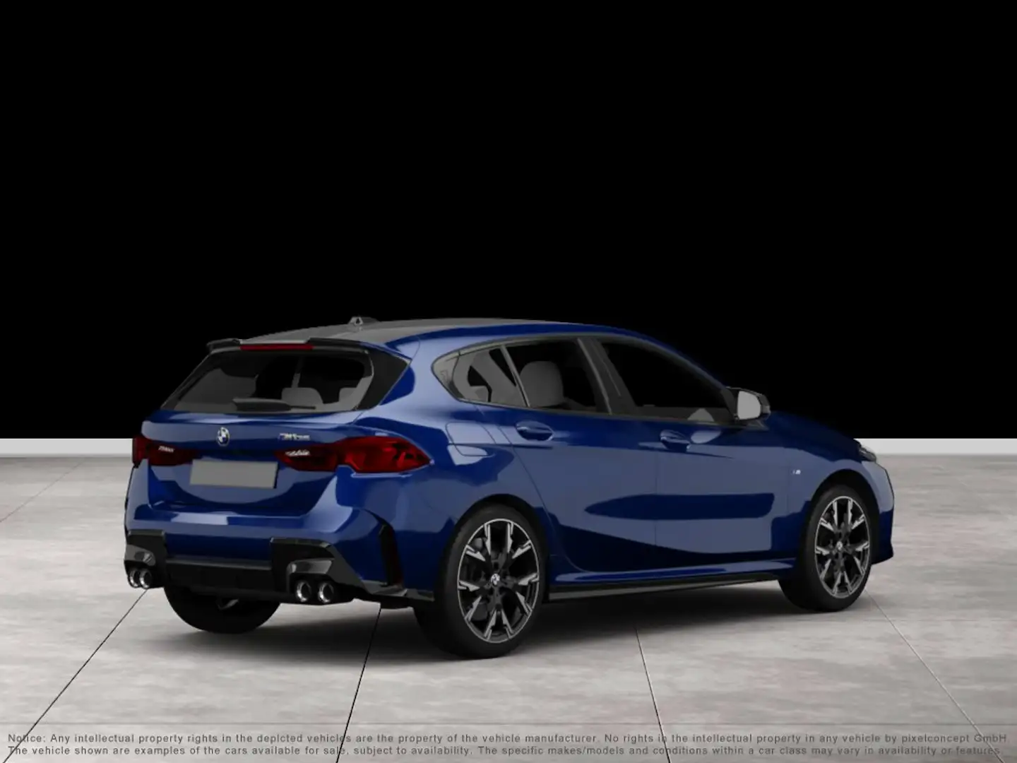 BMW 135 M135 xDrive Hatch 411€ netto/mtl.*H/K*DAB*Adapt.LE Blau - 2