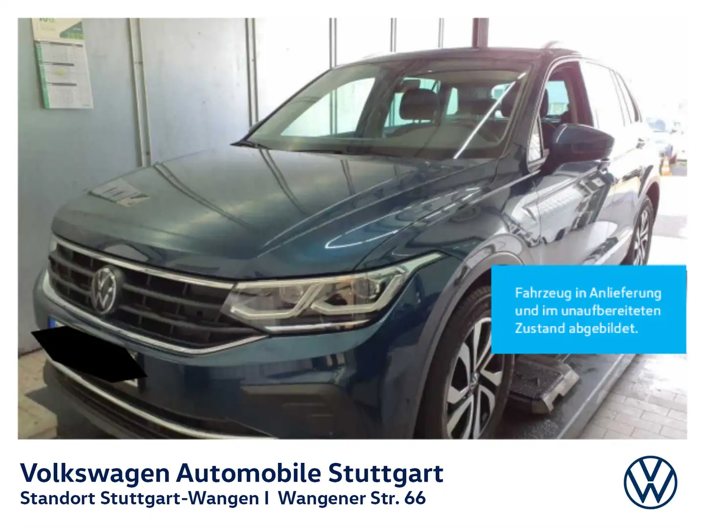 Volkswagen Tiguan Active 2.0 TDI DSG Navi Kamera AHK ACC Blau - 1