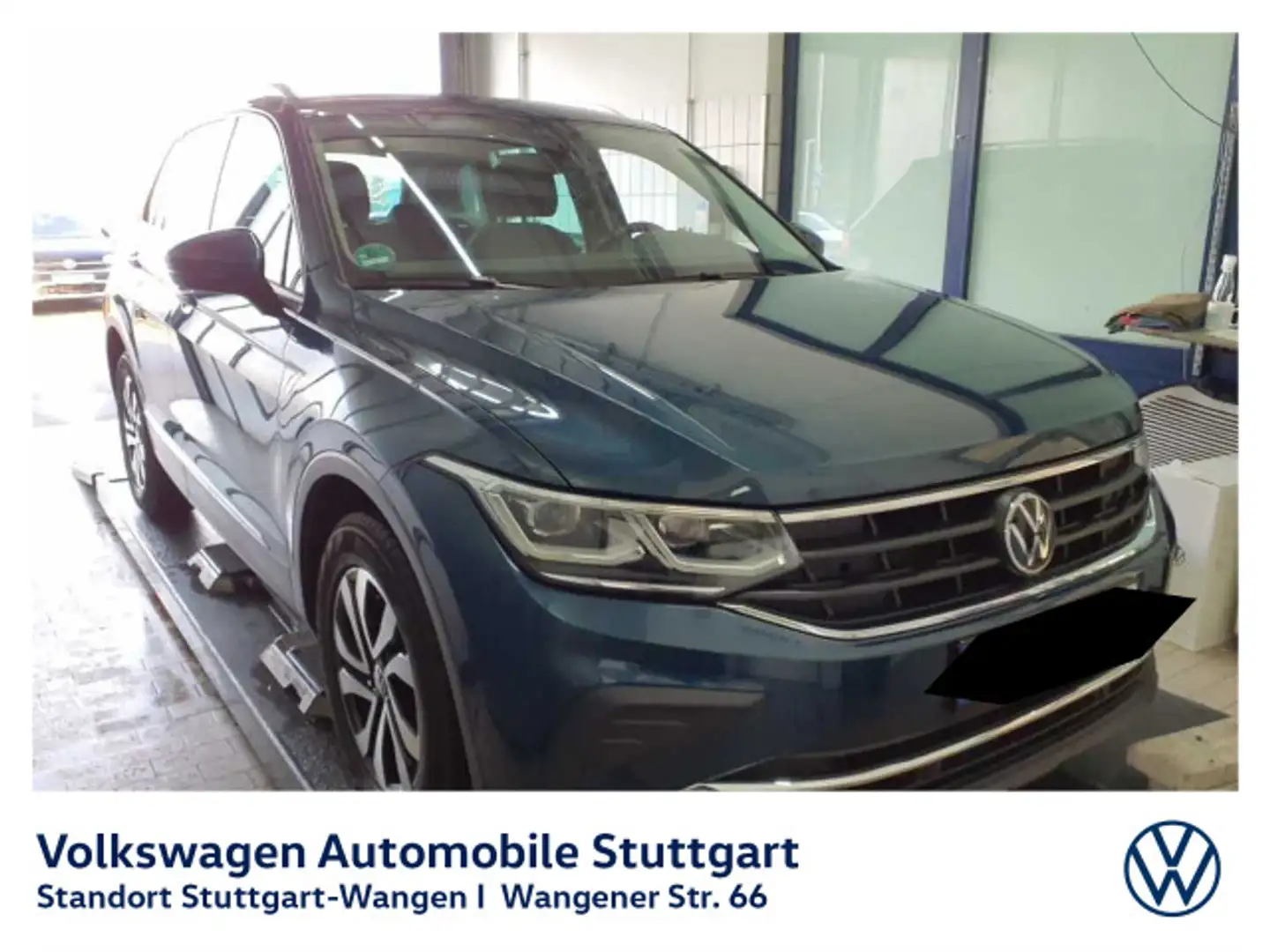 Volkswagen Tiguan Active 2.0 TDI DSG Navi Kamera AHK ACC Blau - 2