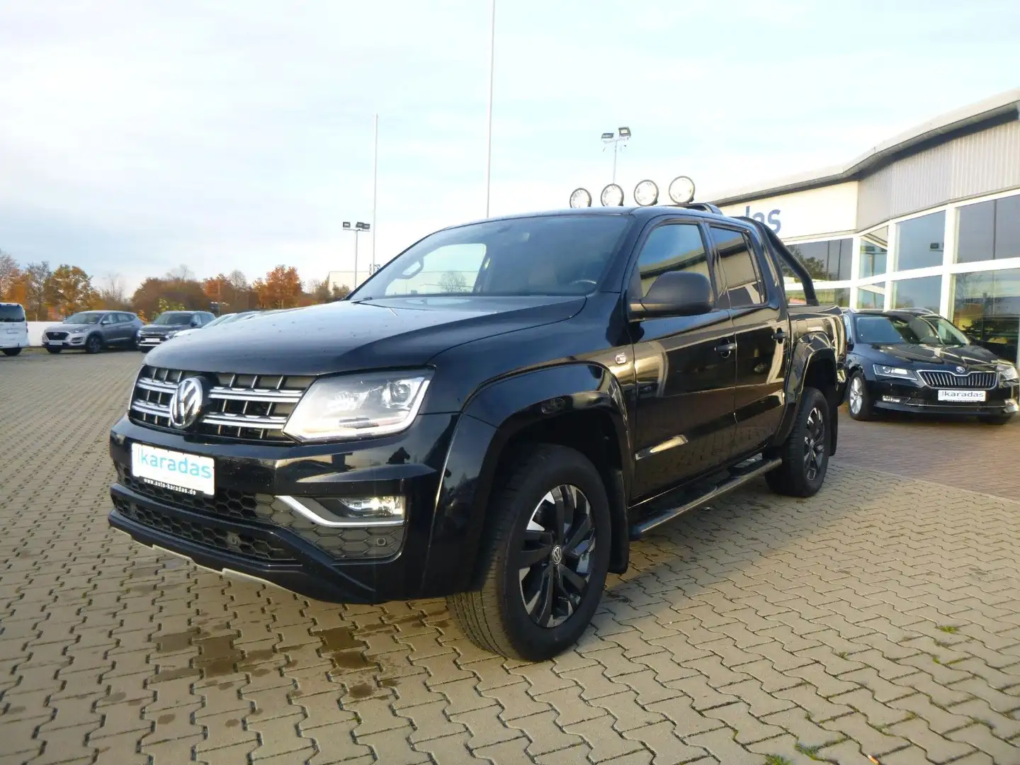 Volkswagen Amarok 3,0 TDI 4Motion DarkLabelAUT/AHK/NAV/XEN Schwarz - 1