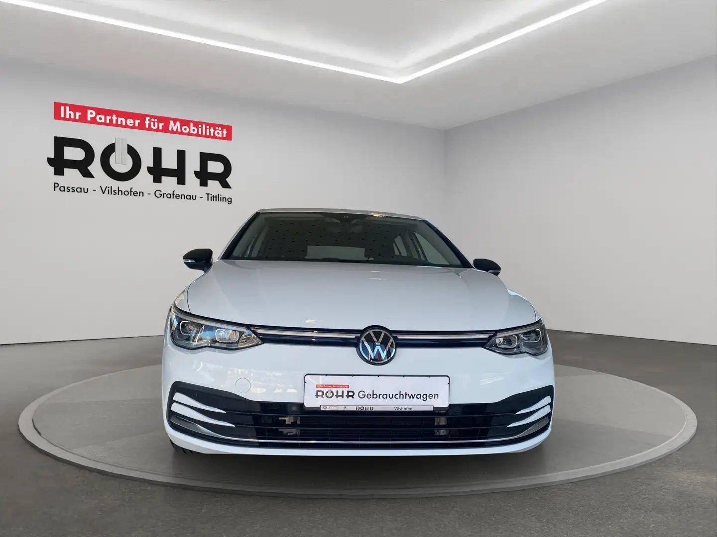 Volkswagen Golf VIII Life (NAVI.SHZ.LED.AHK.PDC.DAB) 2.0 TDI DSG Weiß - 2