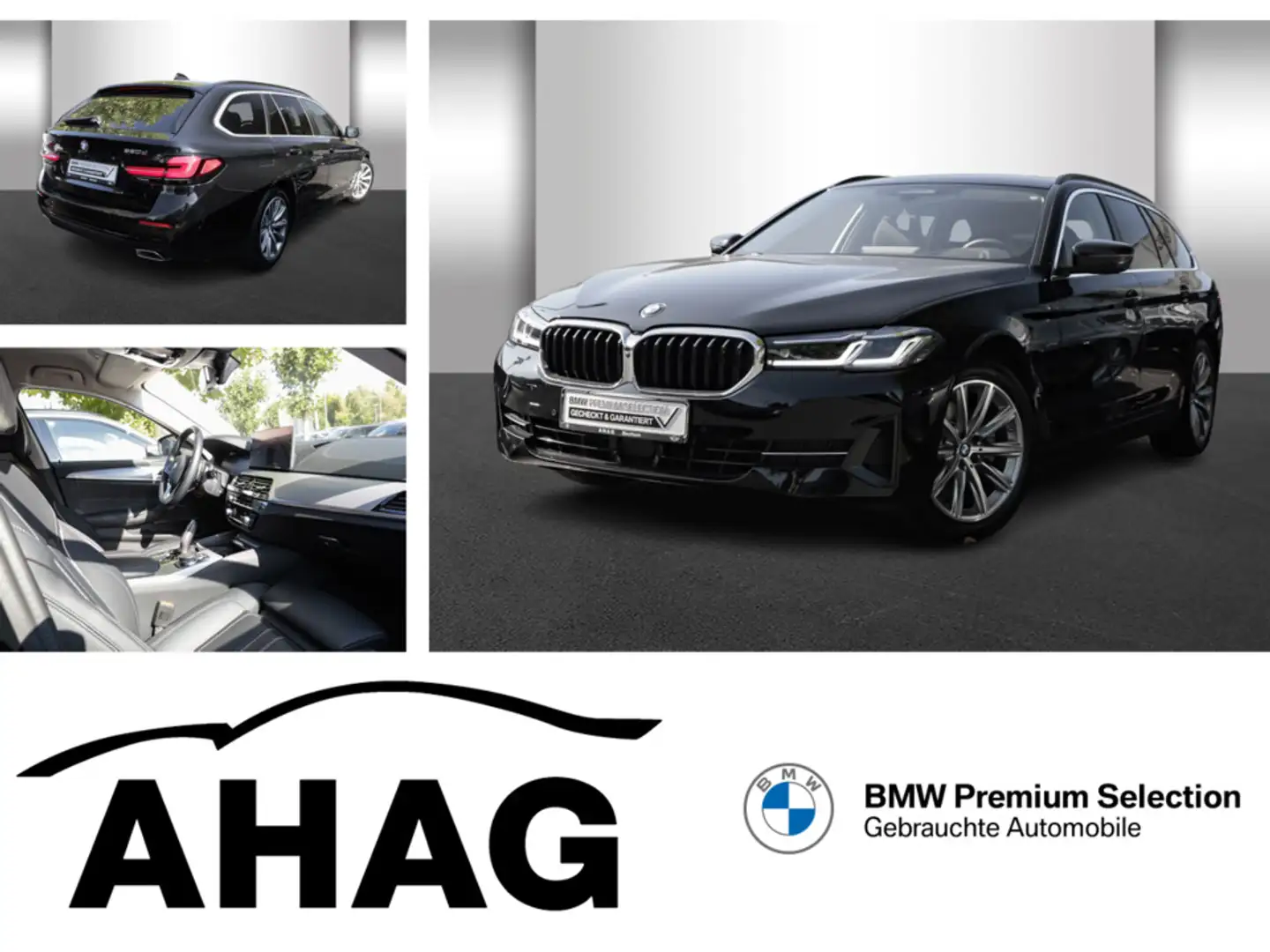 BMW 520 d xDrive Touring Innovationsp. Komfortsitze Schwarz - 1