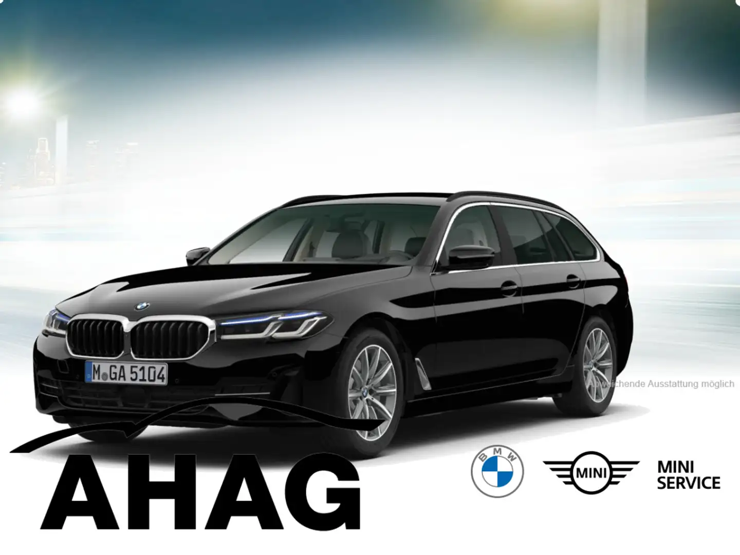 BMW 520 d xDrive Touring Innovationsp. Komfortsitze Negro - 2