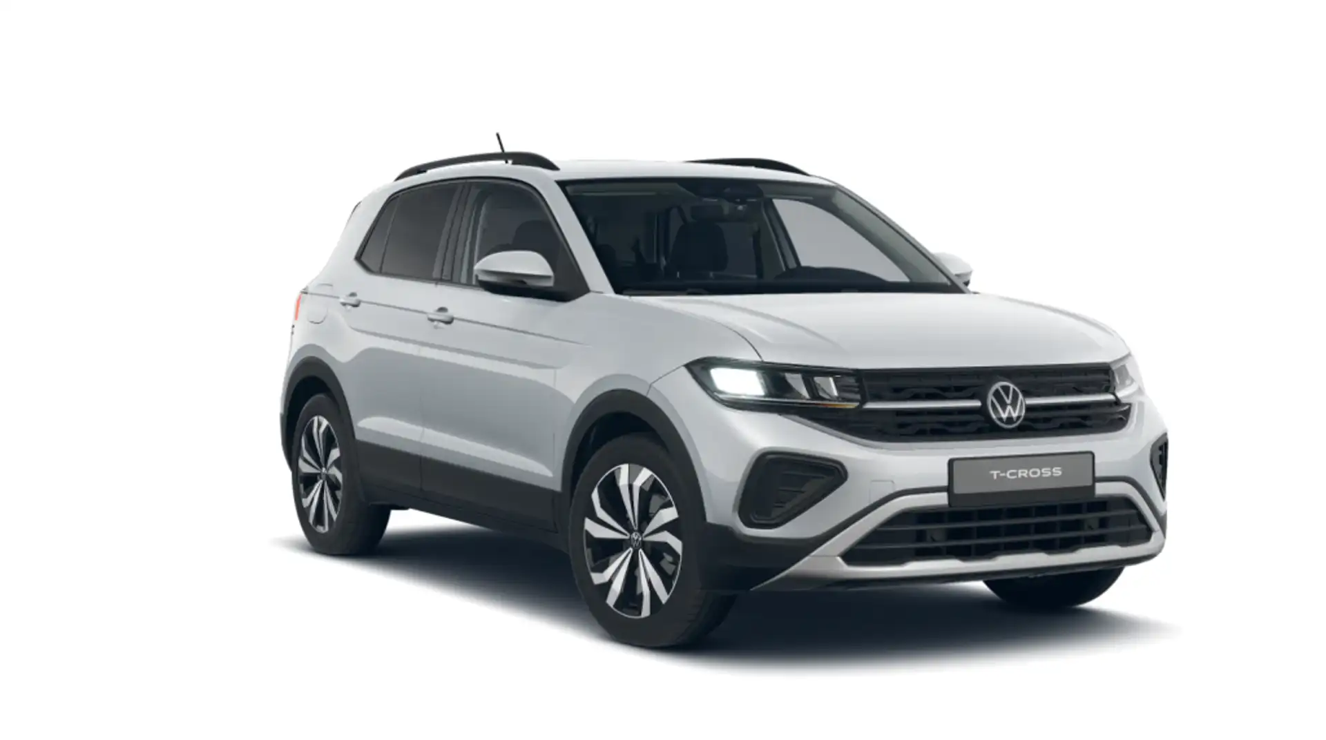 Volkswagen T-Cross 1.0 TSI Más Aut. 85kW Plateado - 2