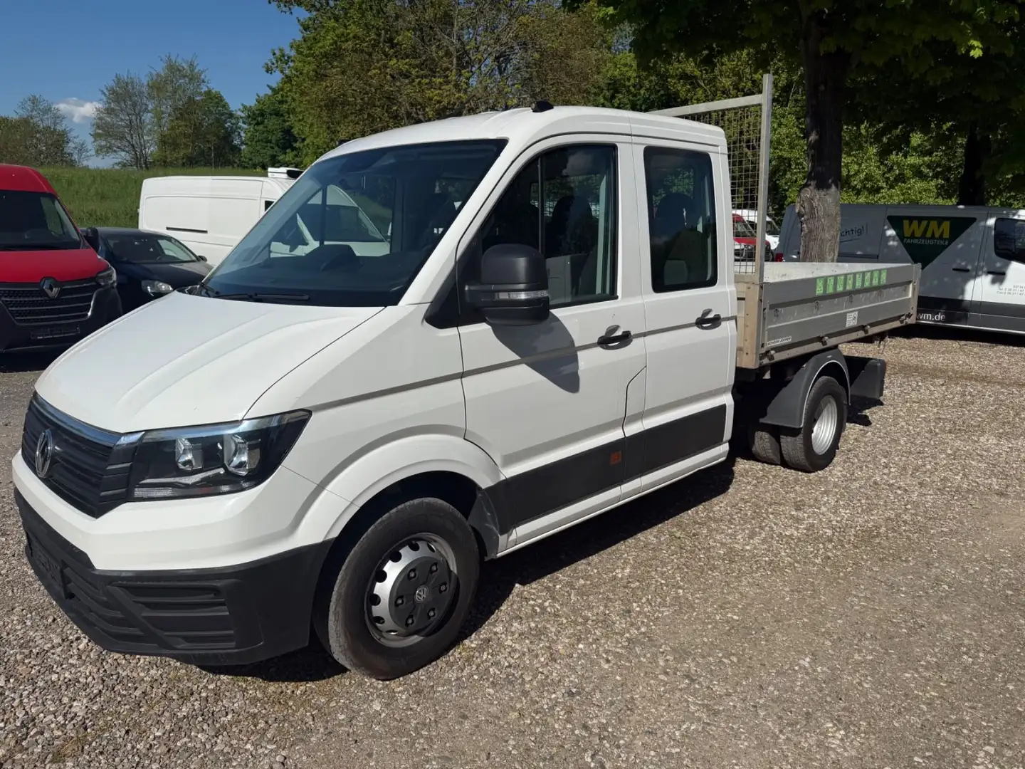 Volkswagen Crafter Kipper 50 DOKA mittellang RWD Weiß - 2