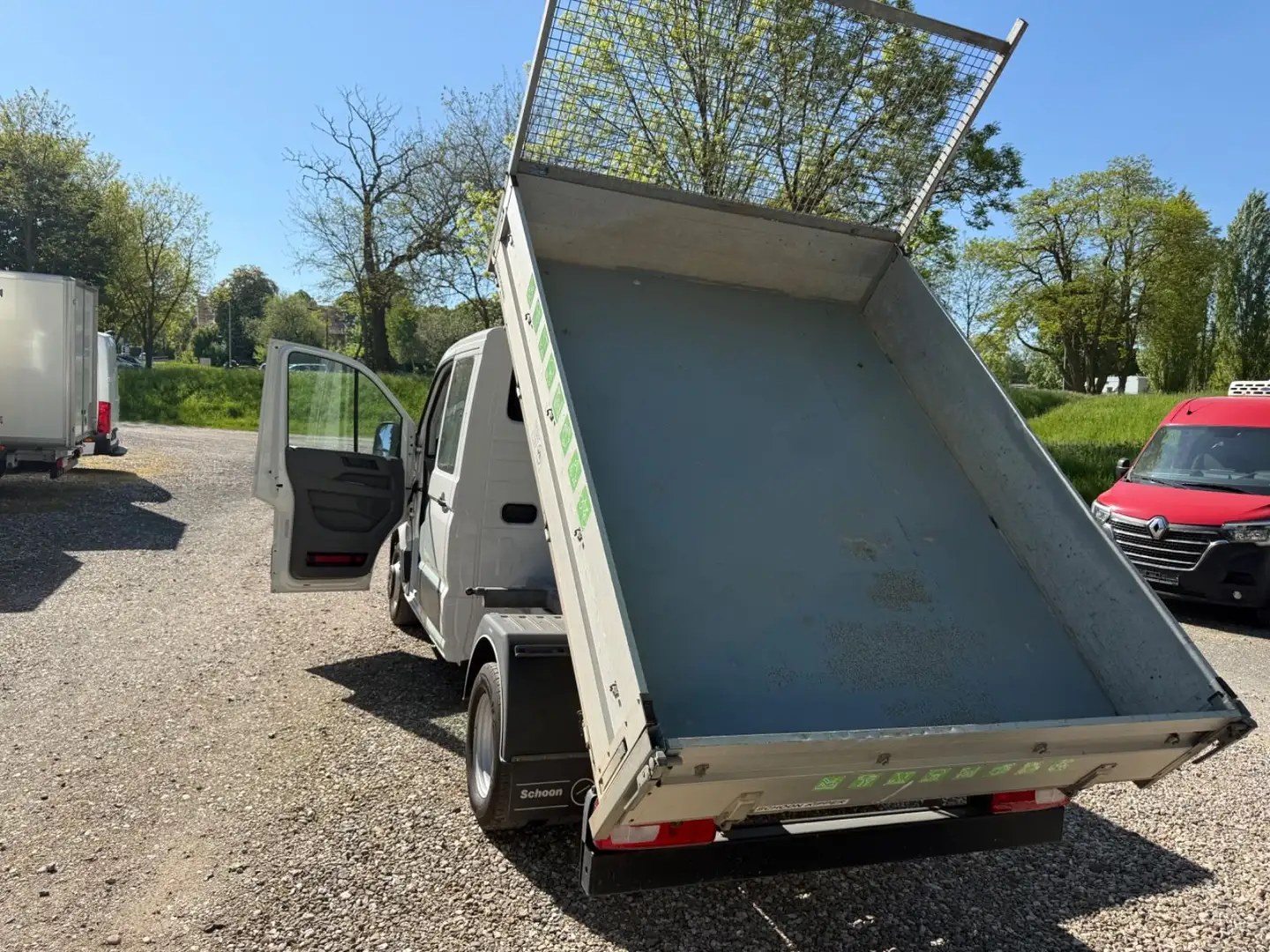 Volkswagen Crafter Kipper 50 DOKA mittellang RWD Weiß - 1
