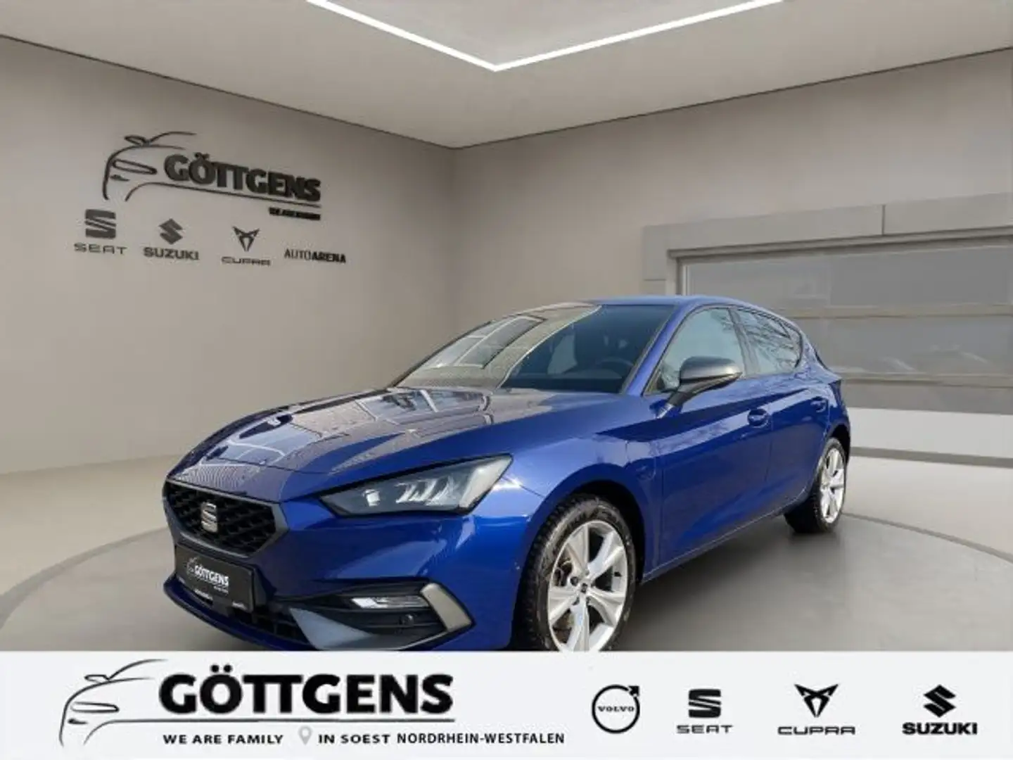 SEAT Leon FR-LINE 1.4 TSI e-Hybrid 150KW FULL LINK KAME Bleu - 1