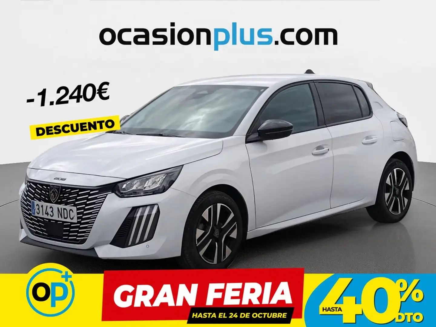 Peugeot 208 1.2 Puretech S&S Allure 100 Blanco - 1