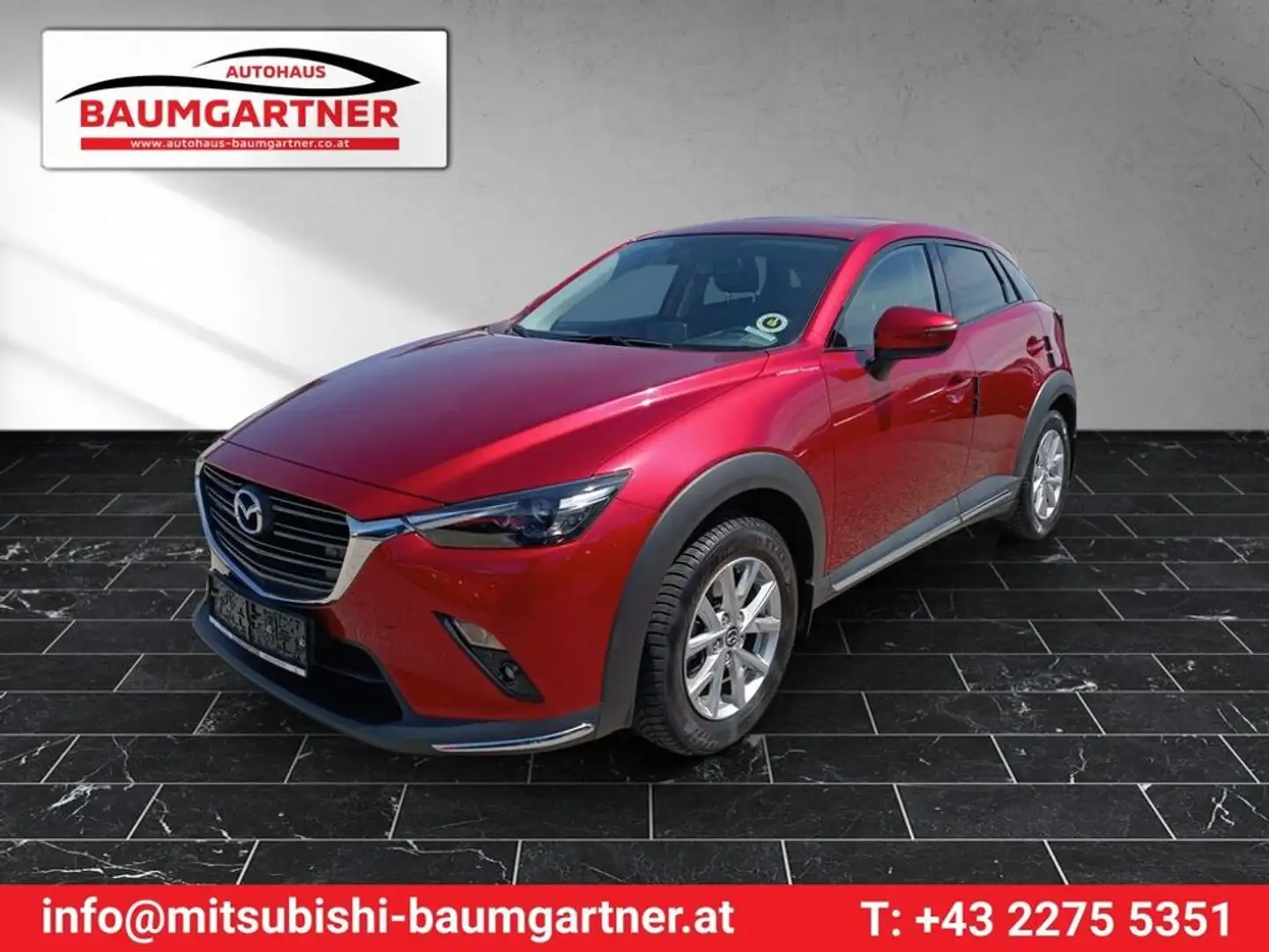 Mazda CX-3 G150 AWD Revolution Aut. Rosso - 1