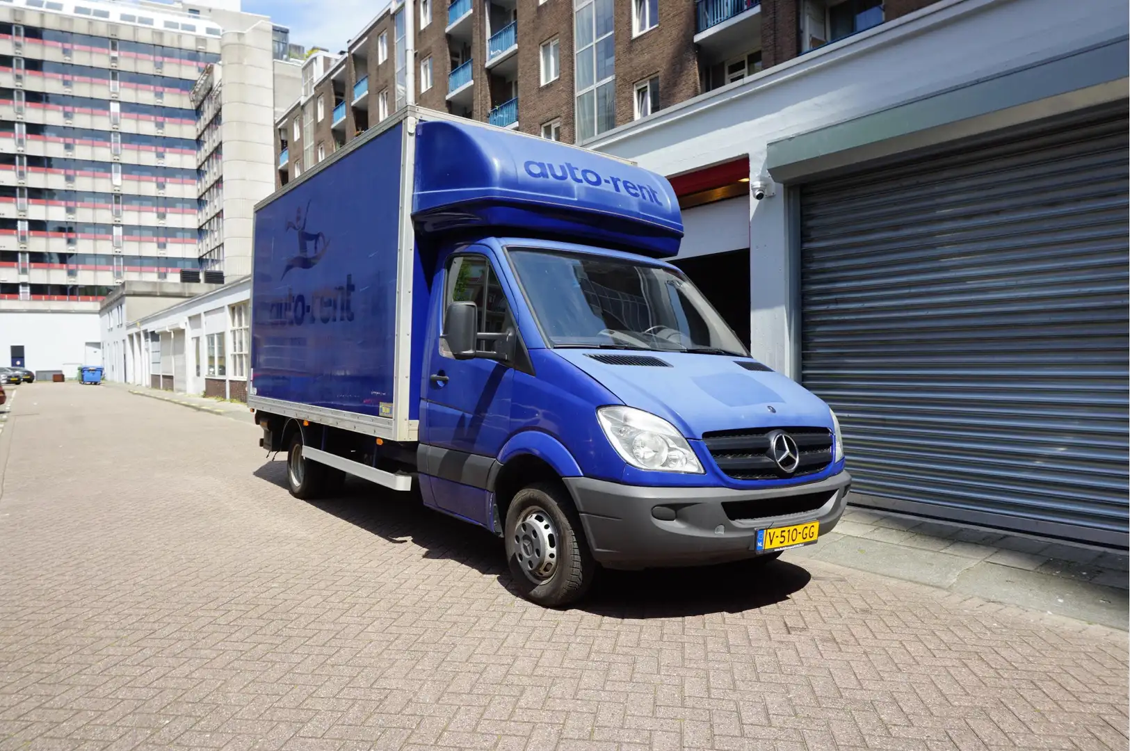Mercedes-Benz Sprinter 2.2 CDI 432 Airco Laadklep Meubelbak Bakwagen Blauw - 1