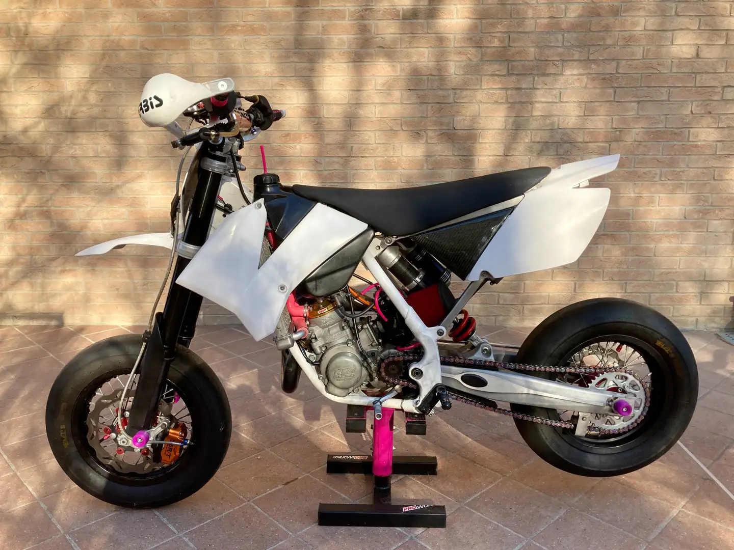 KTM 85 SX Pitbike Motard Bianco - 1