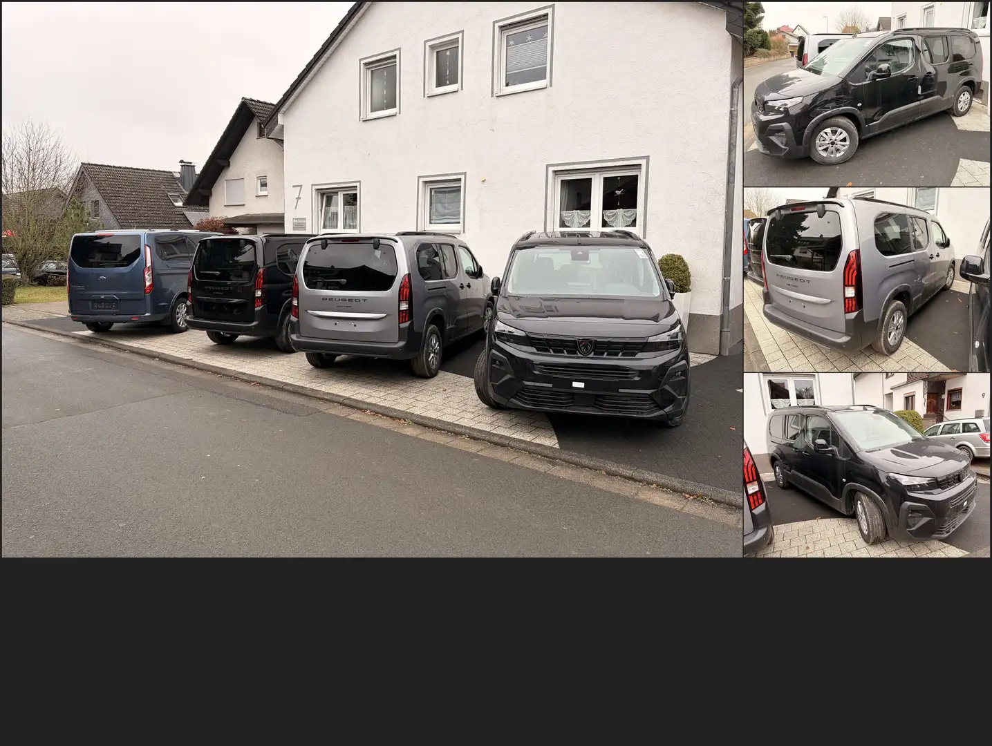 Peugeot Rifter 130 EAT8 Automatik 7-Sitzer L2! Schwarz - 1