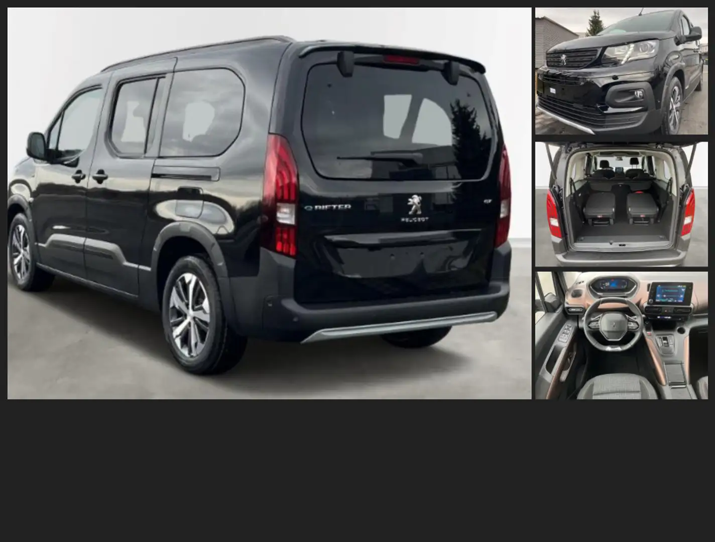 Peugeot Rifter 130 EAT8 Automatik 7-Sitzer L2! Noir - 2