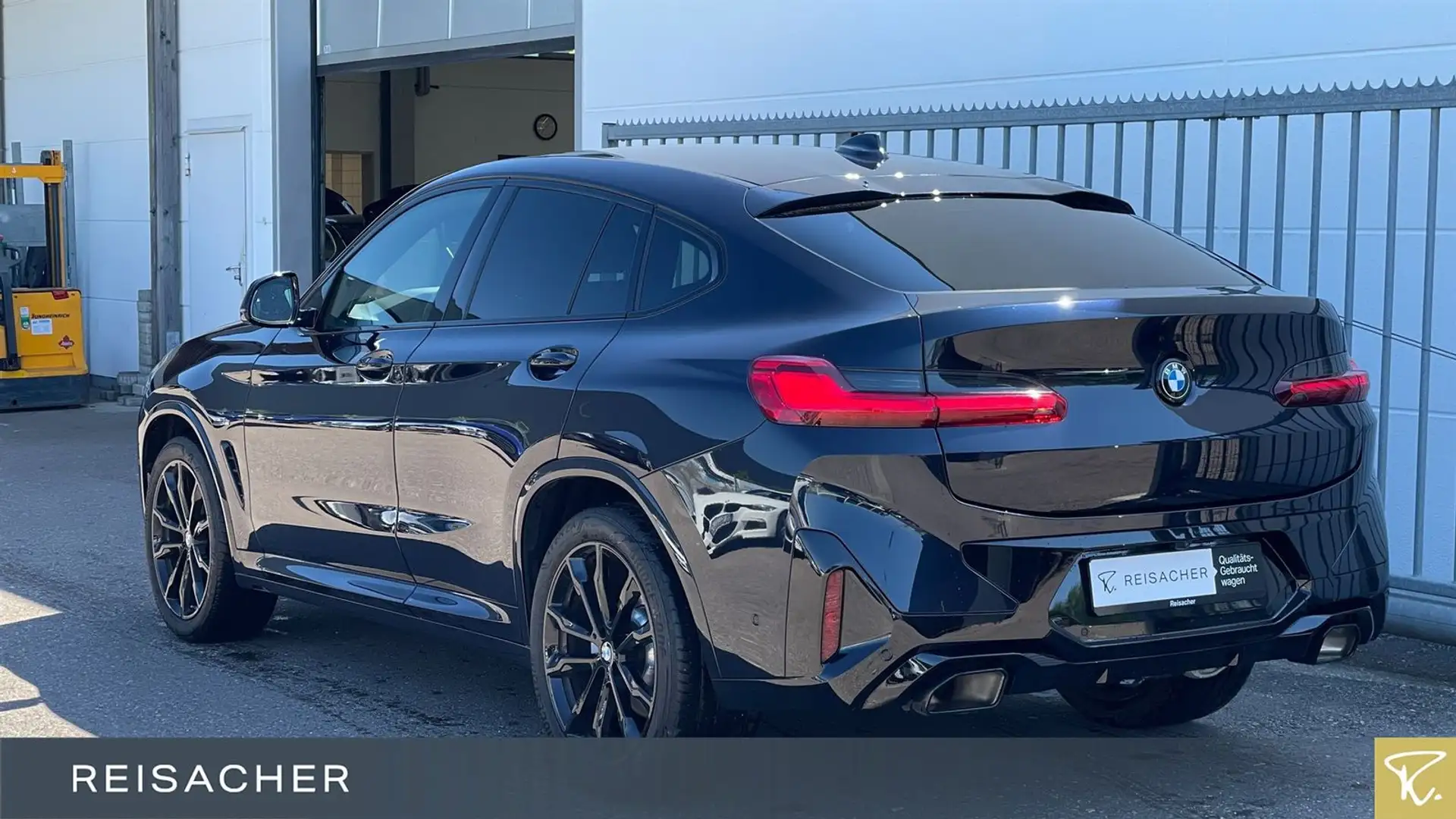 BMW X4 xDrive 20d M-Sport,StdHzg,AHK,ACC,el.Sitz Negro - 2