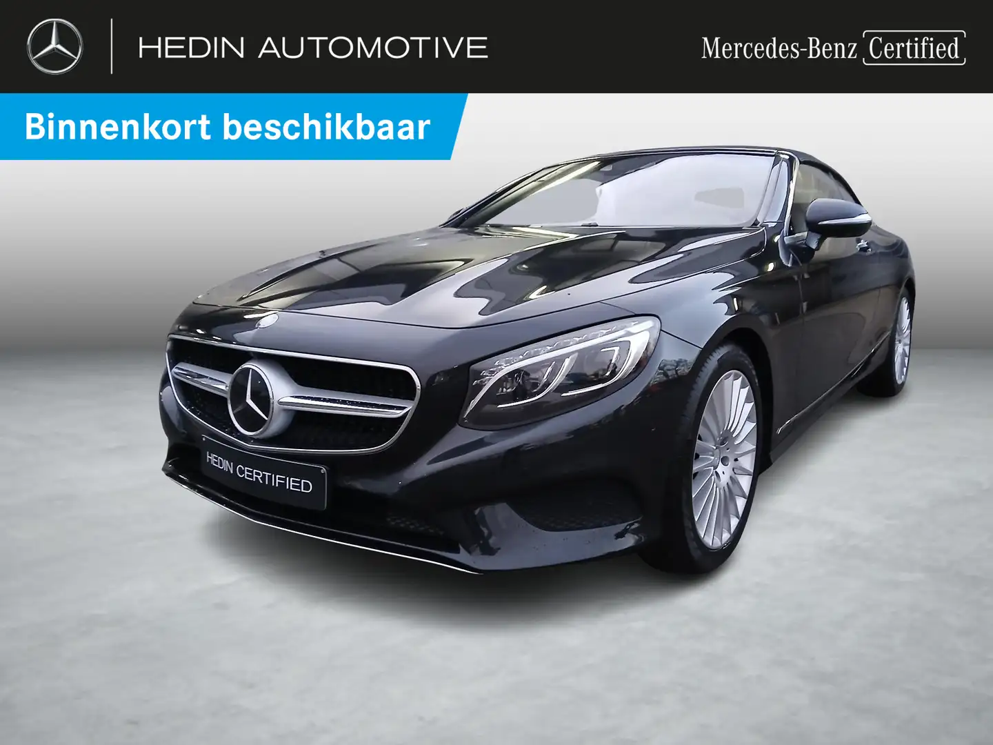 Mercedes-Benz S 500 Cabrio AMG Line | Geventileerde & Verwarmde Zetels Negro - 1
