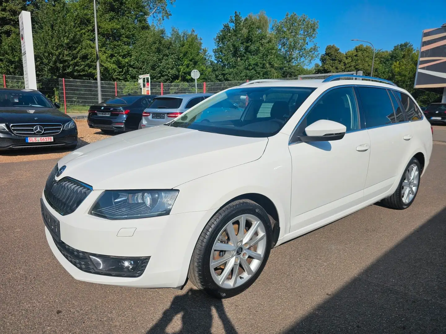 Skoda Octavia Combi Elegance Automatik *ABS/ESP defekt Blanco - 1