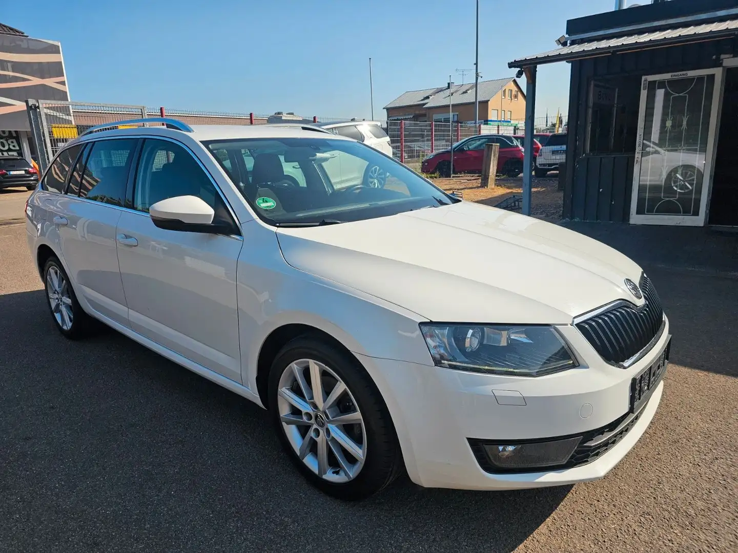 Skoda Octavia Combi Elegance Automatik *ABS/ESP defekt Blanco - 2