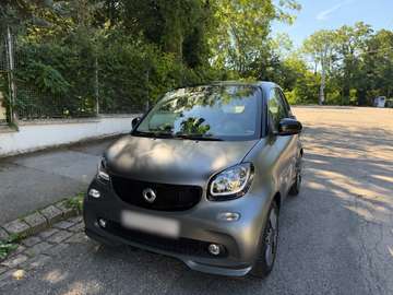 Smart fortwo coupé turbo twinamic | BRABUS Sportpaket,  Titangrau Matt / Tridion Sicherheitszelle