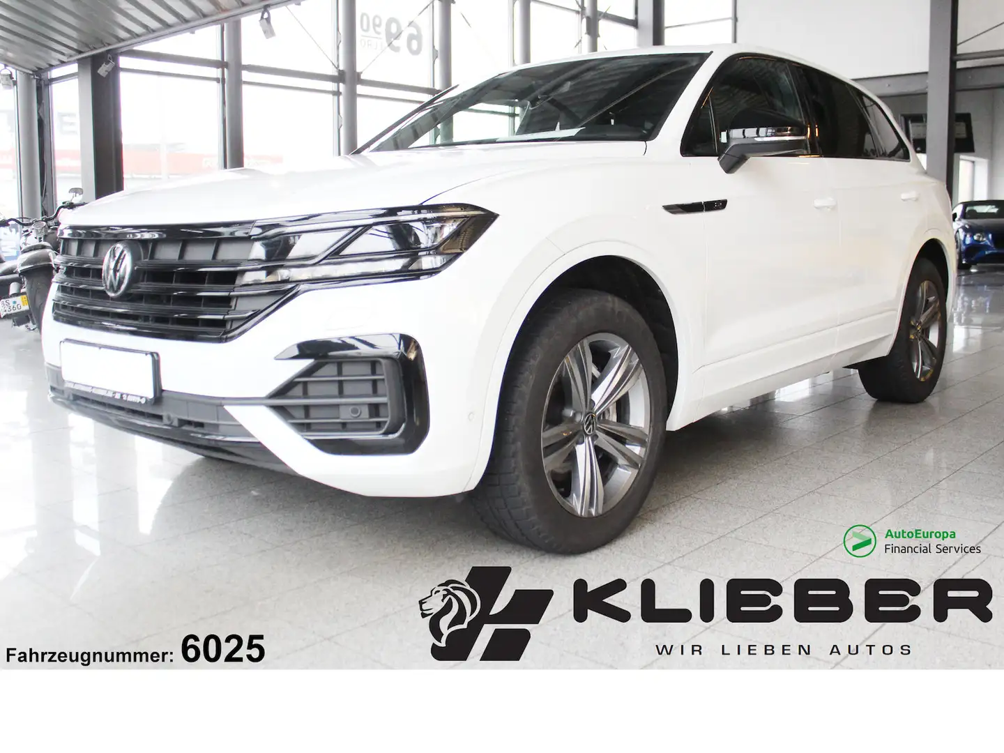 Volkswagen Touareg 3.0 TDI R-Line Black Style IQ*AHK*V-COP Blanc - 1
