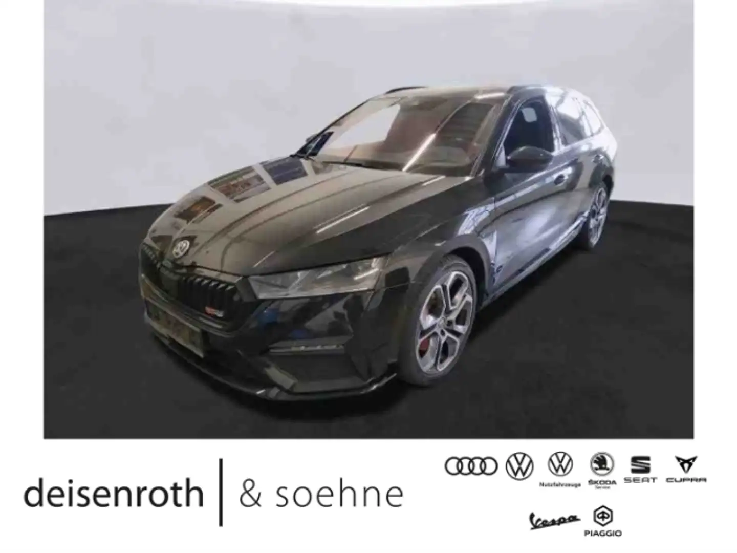 Skoda Octavia Combi RS iV Matrix/Pano/19''/pACC/canton/Assist/Na Schwarz - 1