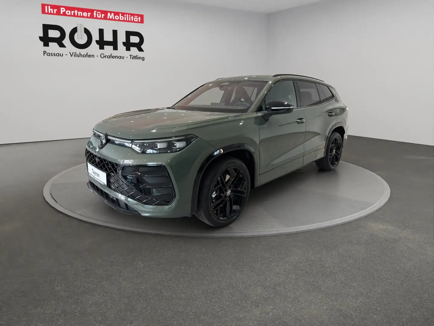 Volkswagen Tayron R-Line (BlackStyle/Standh./Pano) 2.0 l TDI 4MOTION Grün - 2