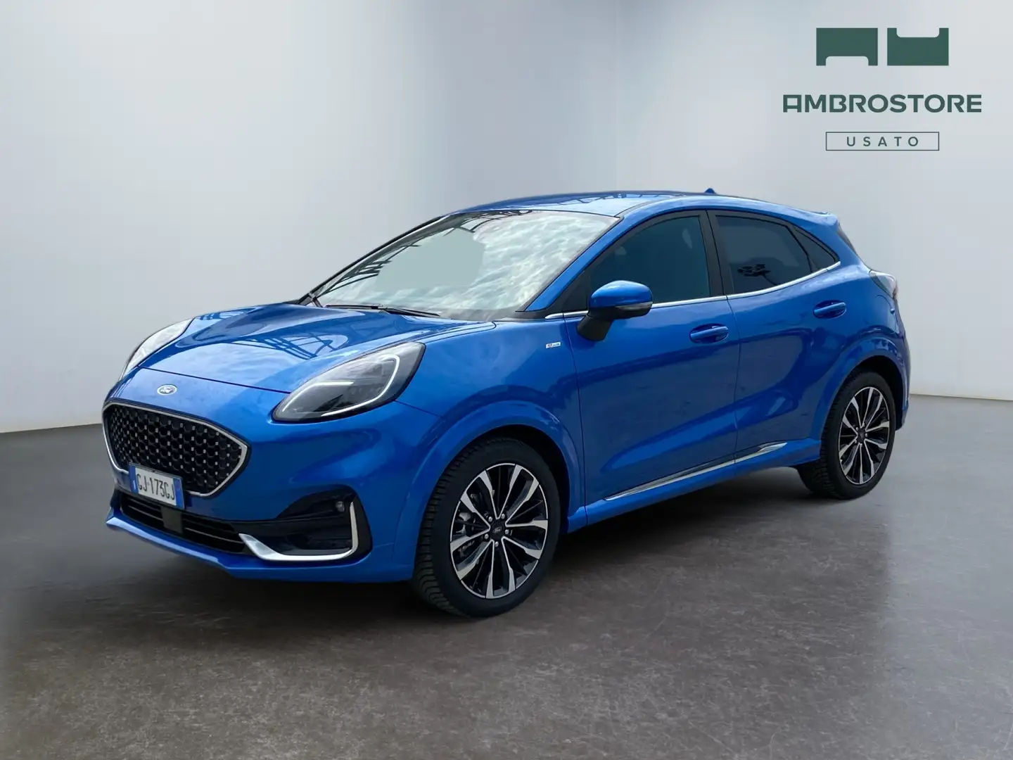 Ford Puma II 2020 - Puma 1.0 ecoboost h ST-Line Vignale s&s Blau - 1