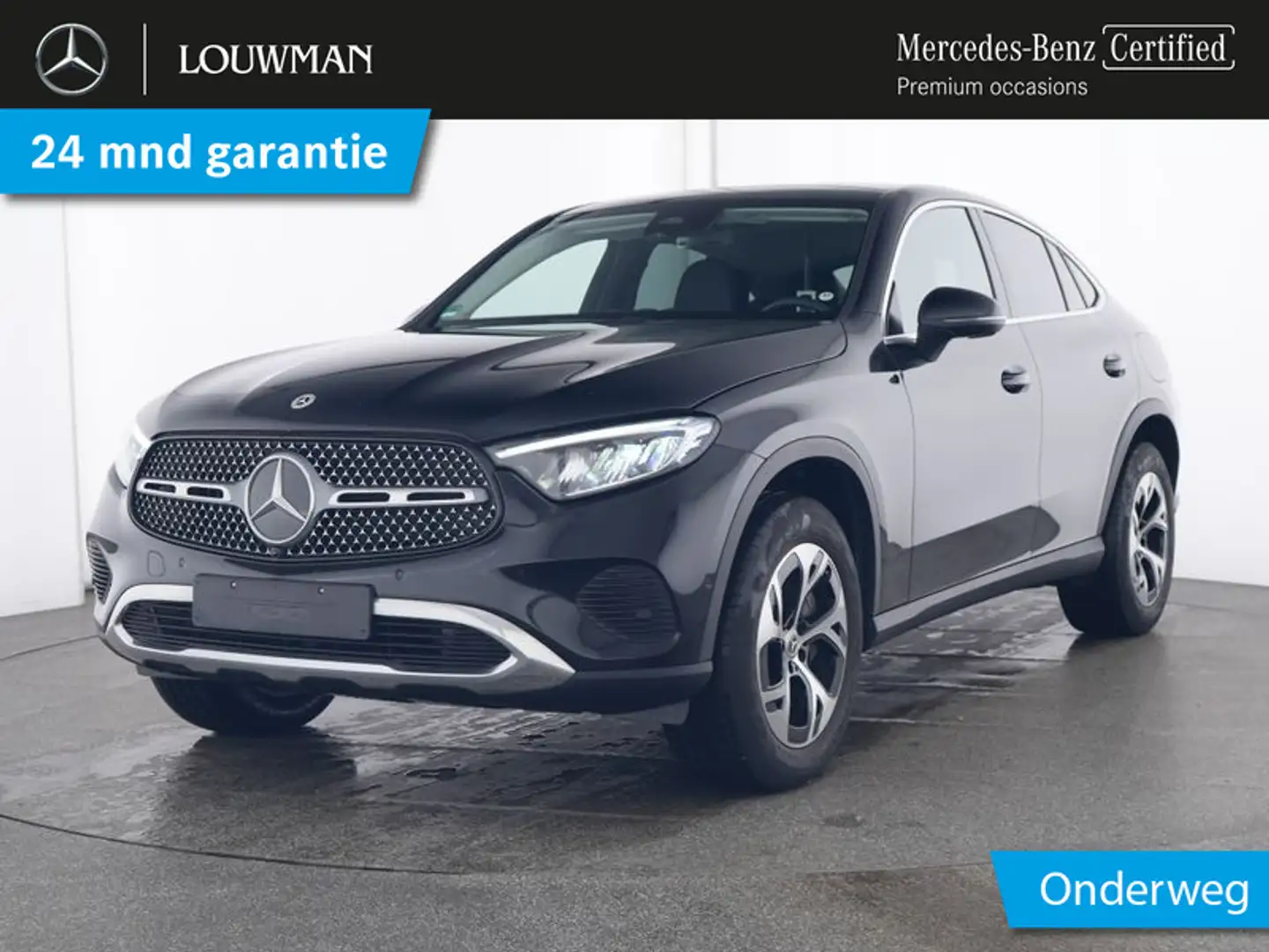 Mercedes-Benz GLC 300 Coupé e 4MATIC Plug-In Hybride | Panorama Schuif-K Noir - 1